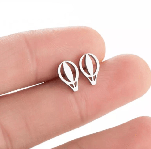 Hot Air Balloon Stud Earrings