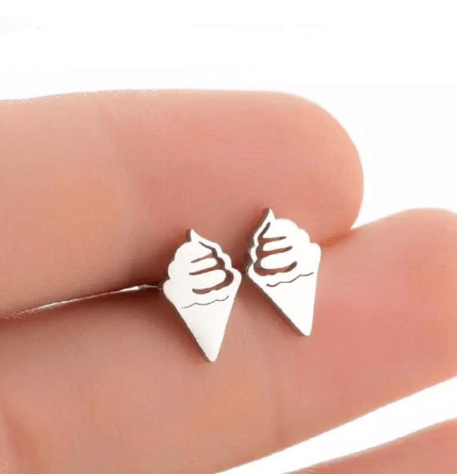 Ice Cream Stud Earrings