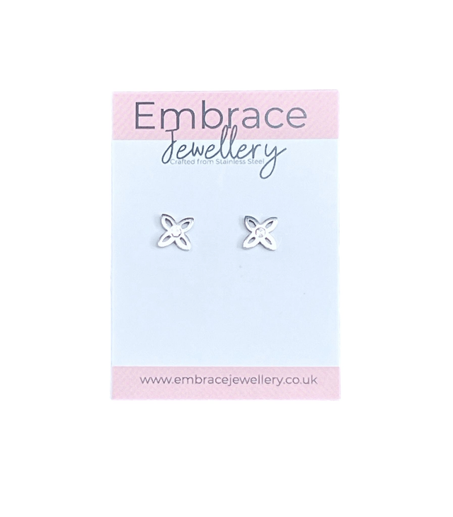 Flower Mini Comfort Back Studs