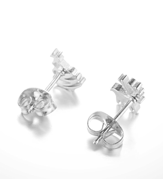 Reindeer & Christmas Tree Stud Earrings