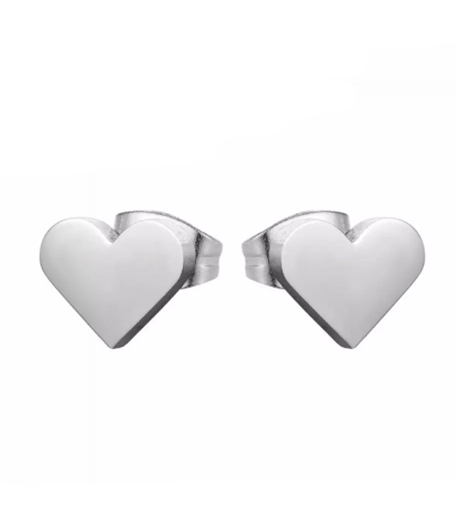 Heart Stud Earrings