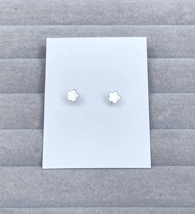 Colourful Rhinestone Flower Mini Comfort Back Studs