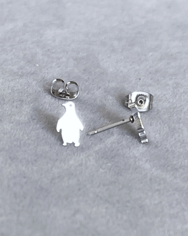 Penguin Stud Earrings