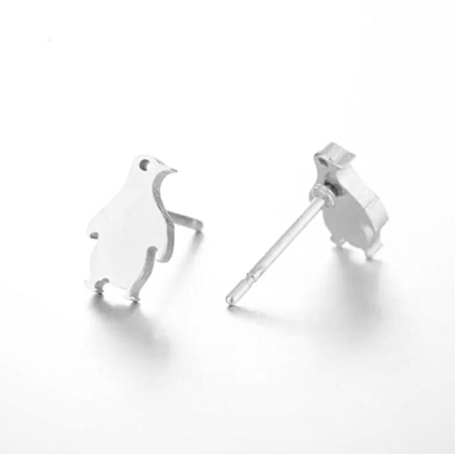 Penguin Stud Earrings