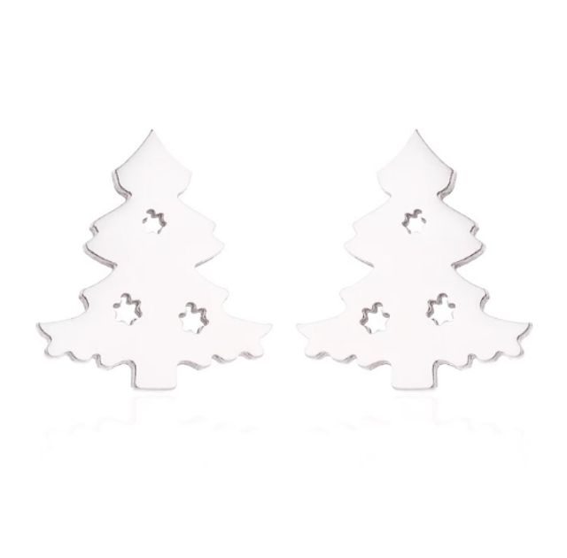Christmas Tree Stud Earrings