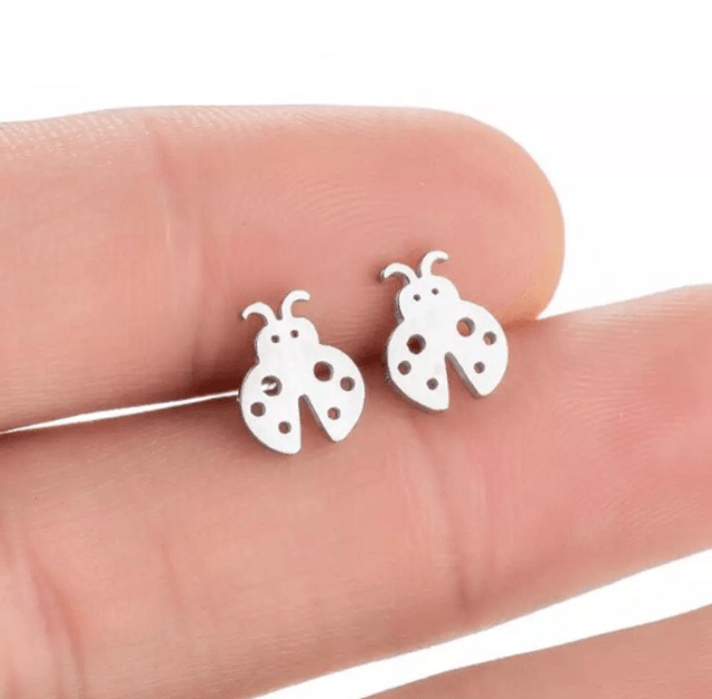 Ladybird Stud Earrings