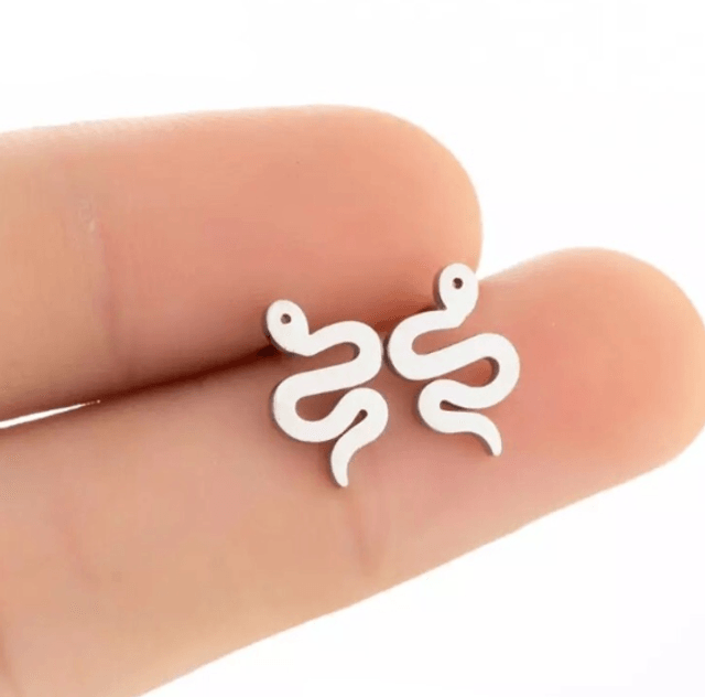 Snake Stud Earrings