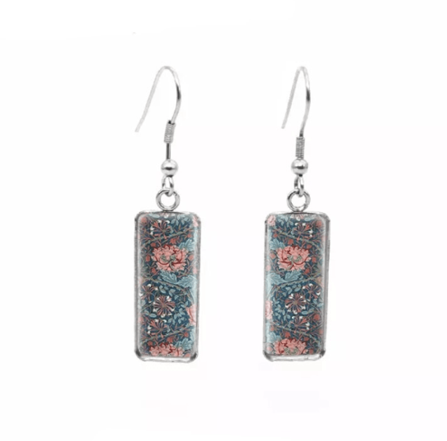 Mandala Art Drop Earrings