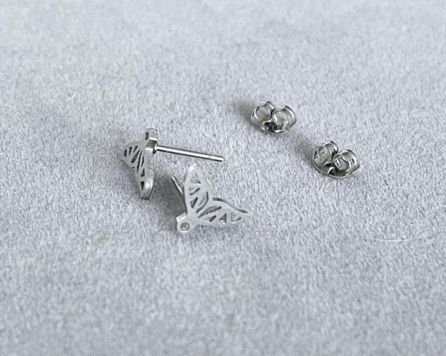 Mermaid Tail Stud Earrings