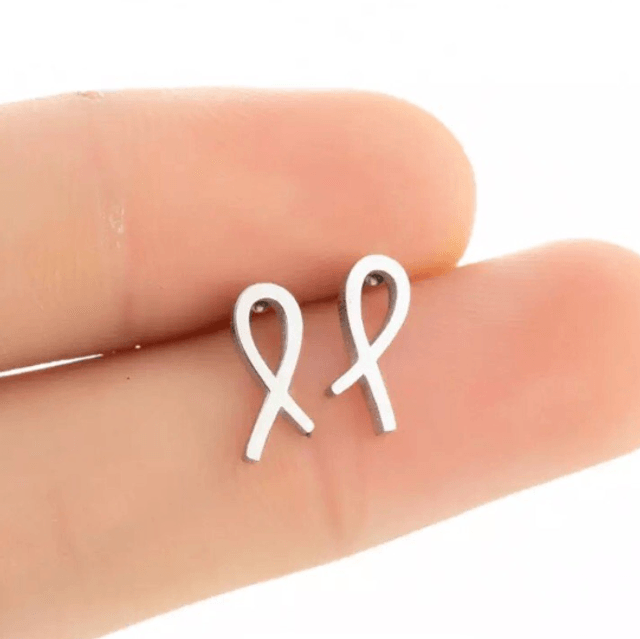 Ribbon Stud Earrings