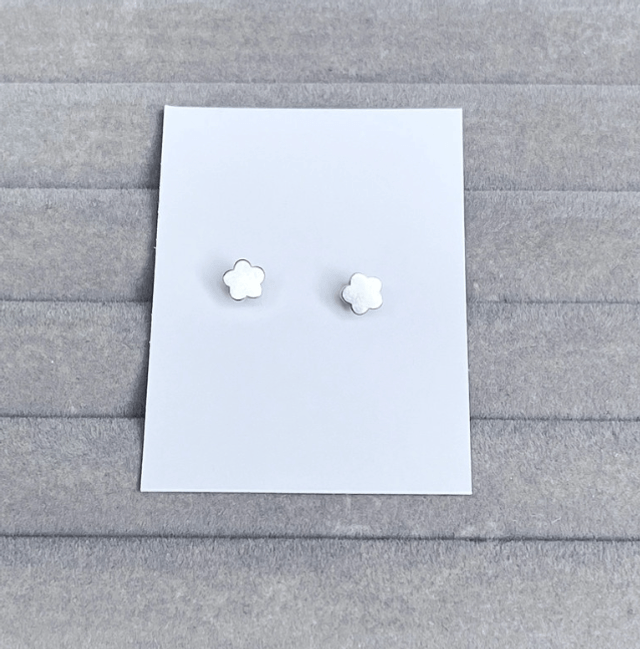Iridescent Rhinestone 'Disco Ball' Mini Comfort Back Studs