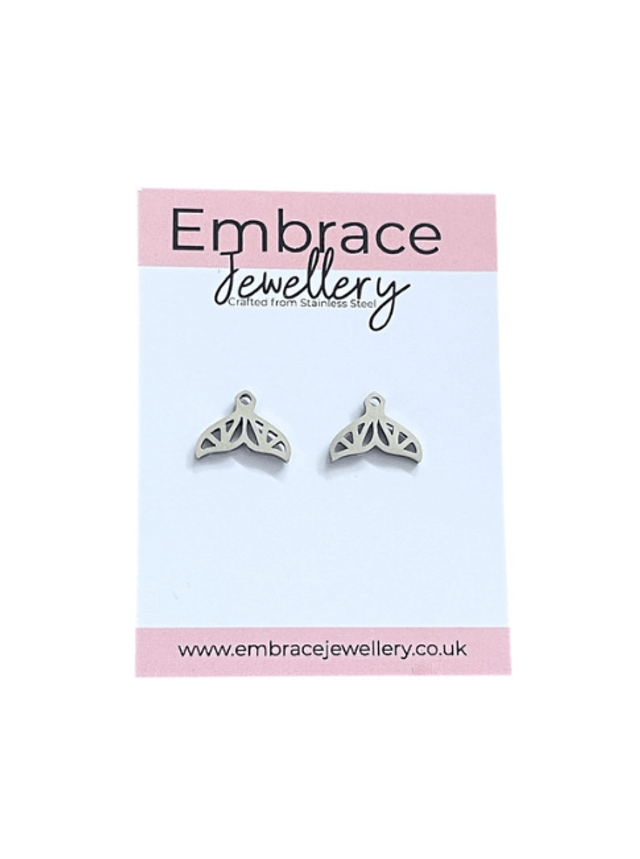 Mermaid Tail Stud Earrings