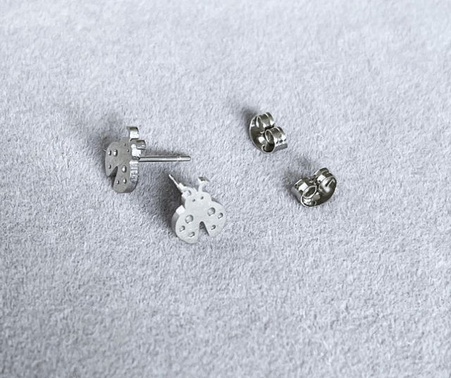 Ladybird Stud Earrings