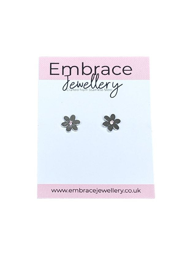 Daisy Mini Comfort Back Stud Earrings 