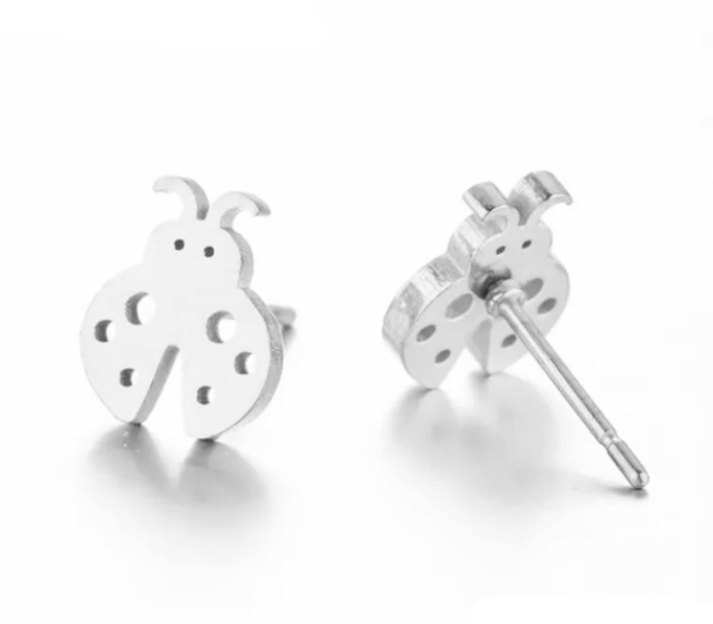 Ladybird Stud Earrings