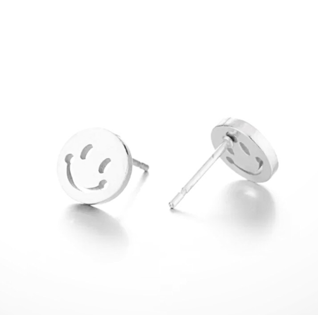 Smiley Face Stud Earrings
