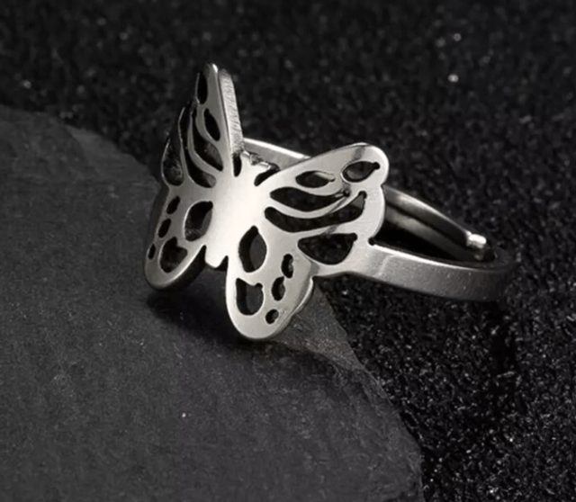 Butterfly Ring - Adjustable 