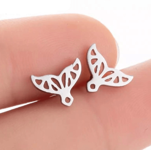 Mermaid Tail Stud Earrings