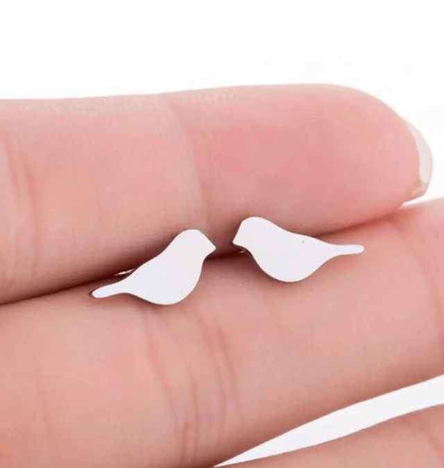 Bird Stud Earrings