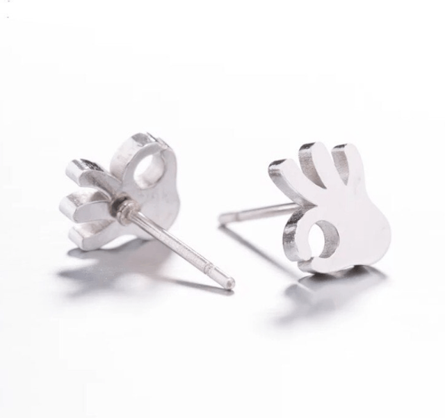 'Okay' Hand Stud Earrings
