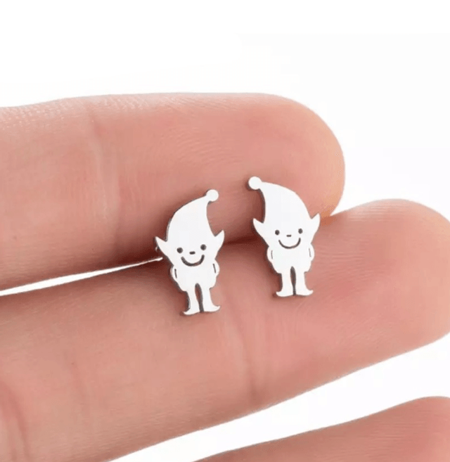 Santa's Elf Stud Earrings
