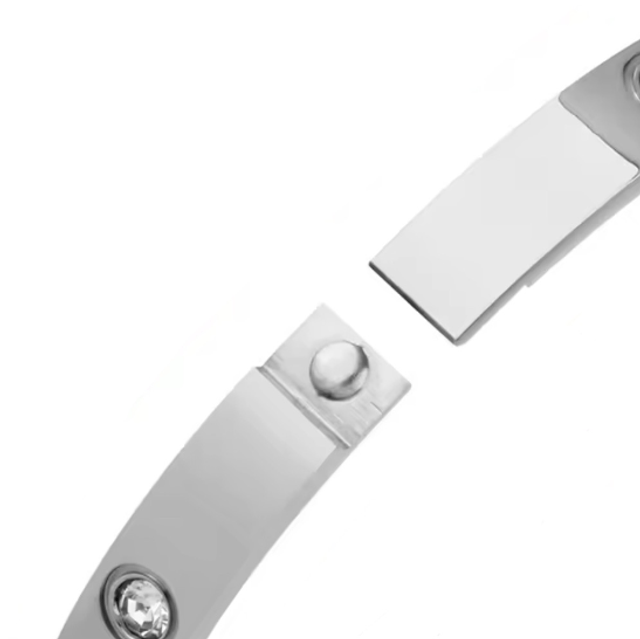 Crystal Bangle - Small Fit