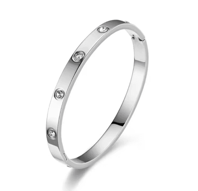 Crystal Bangle - Small Fit