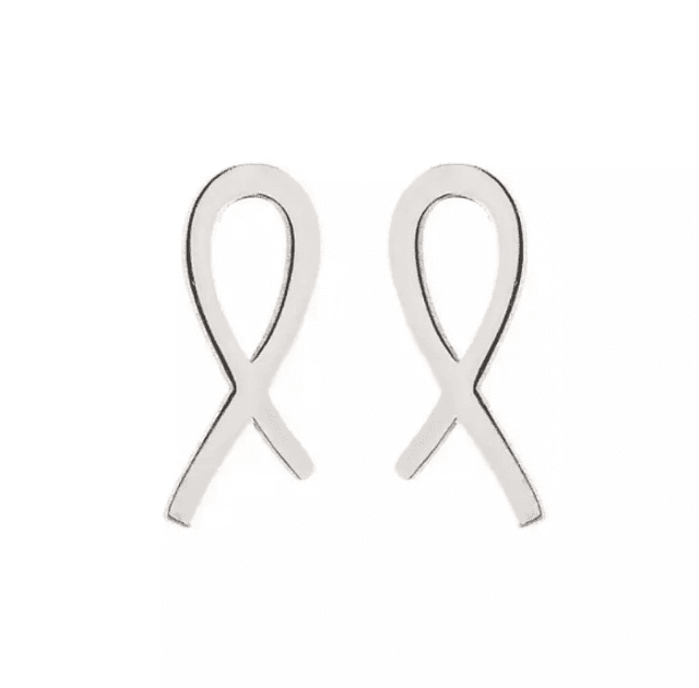 Ribbon Stud Earrings