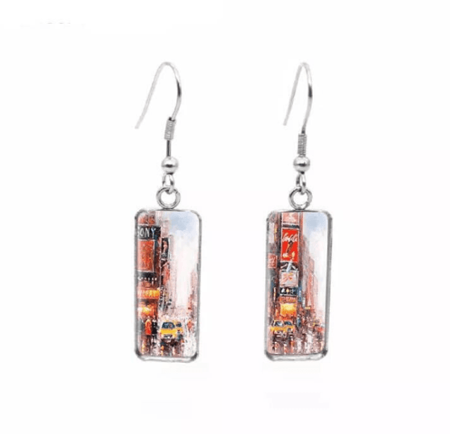 New York Drop Earrings