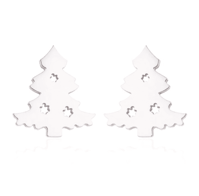 Christmas Tree Stud Earrings