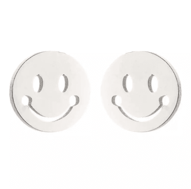 Smiley Face Stud Earrings