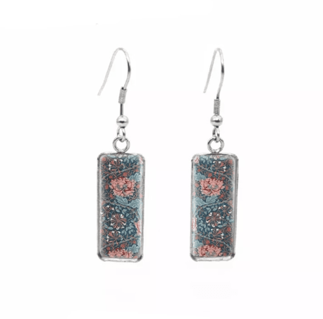 Mandala Art Drop Earrings