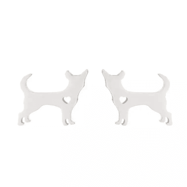 Standing Dog Stud Earrings